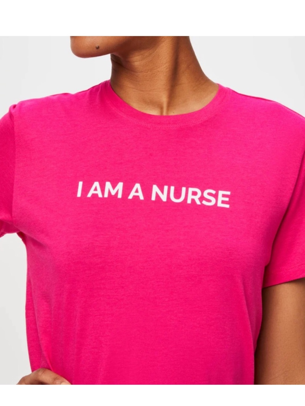 FIGS I am a nurse Underscrub - Hot Pink
